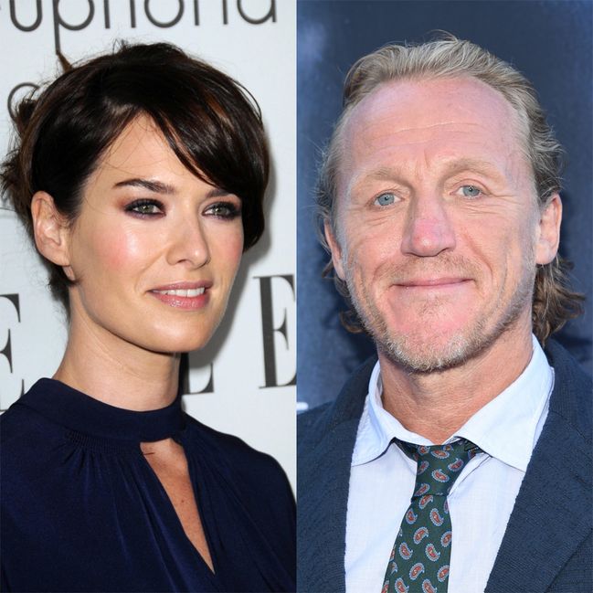 Lena Headeyová a Jerome Flynn