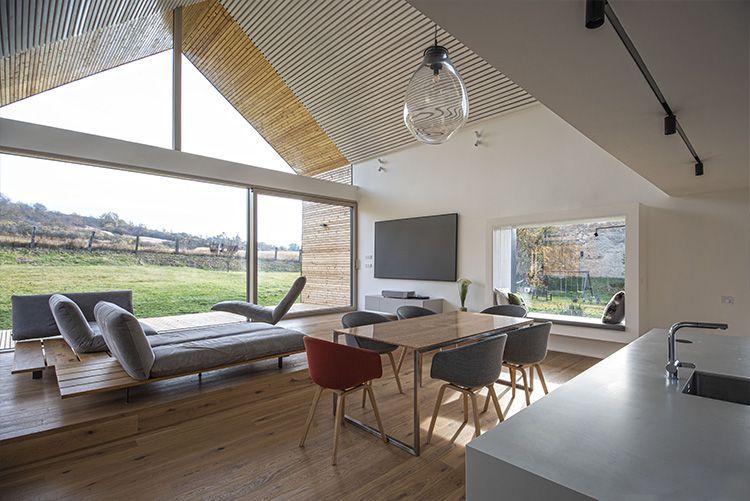 Přestavba domu v severních Čechách