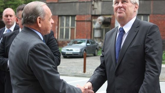 Prezident Miloš Zeman navštívil Zlínský kraj