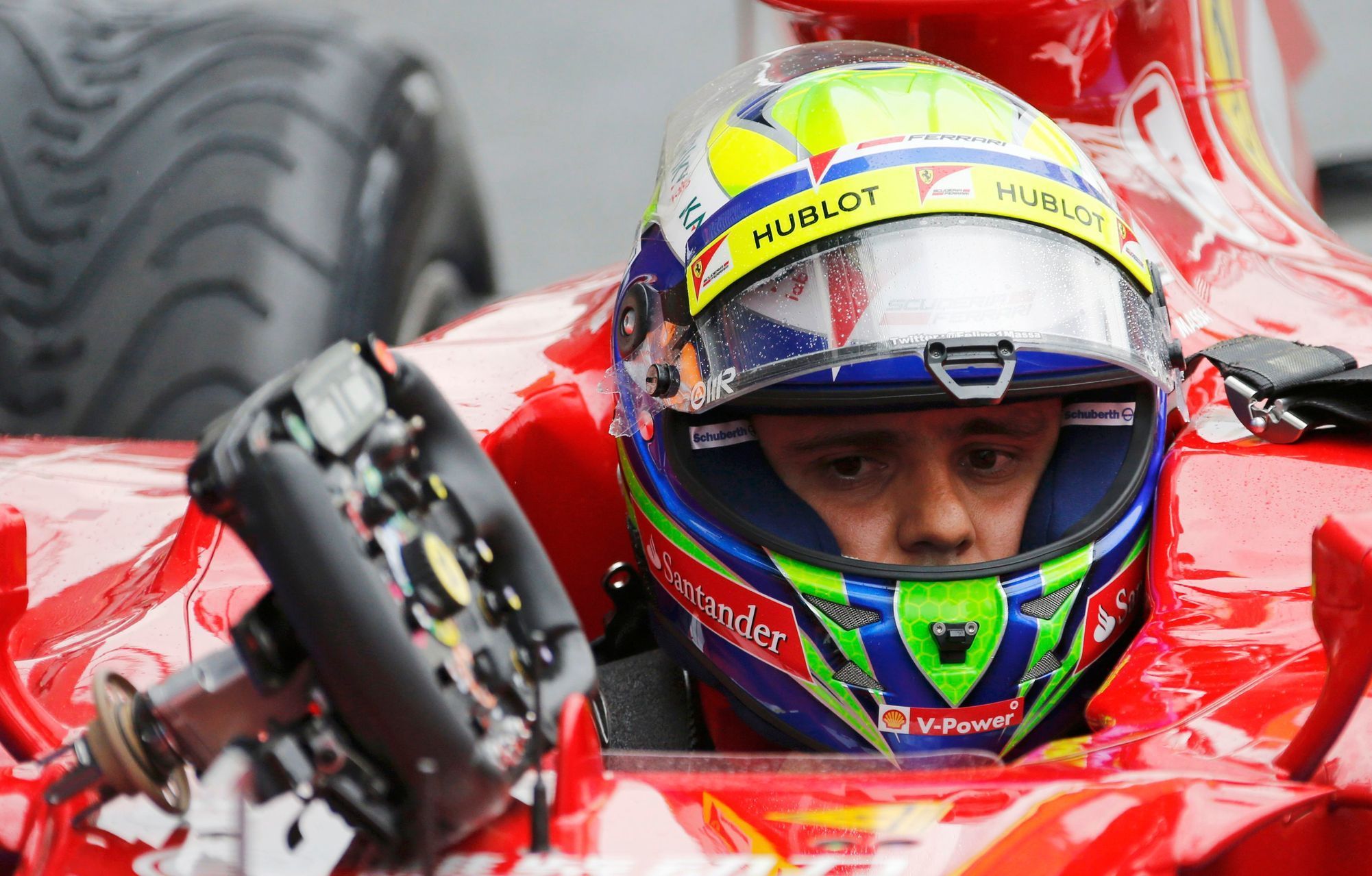 Formule 1, VC Belgie 2013: Felipe Massa, Ferrari