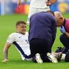 Zraněný Kieran Trippier v osmifinále Eura 2024 Anglie - Slovensko