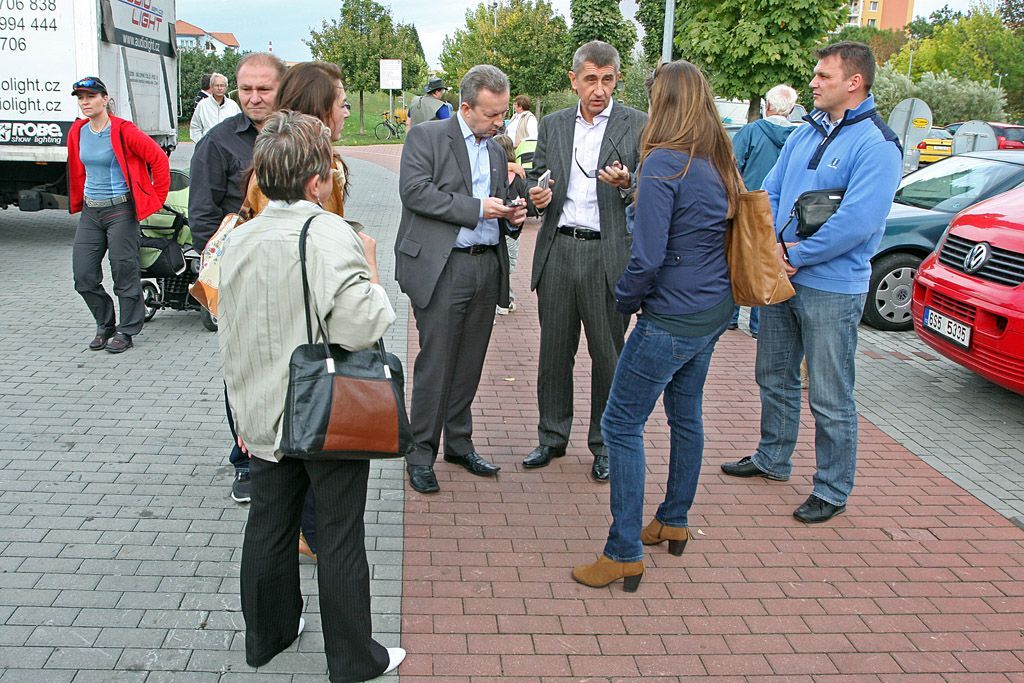 Volební kampaň Petra Bindera