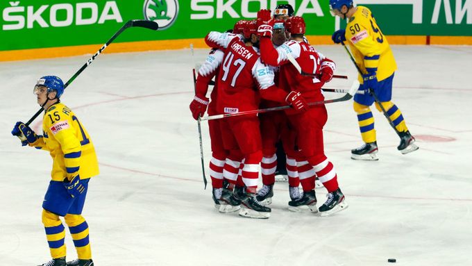 Dánsko - Švédsko, MS v hokeji 2021, Riga
