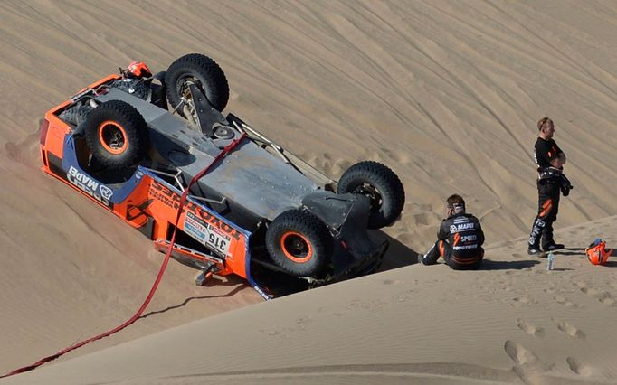 Rallye Dakar, 4. etapa: Robby Gordon, Hummer