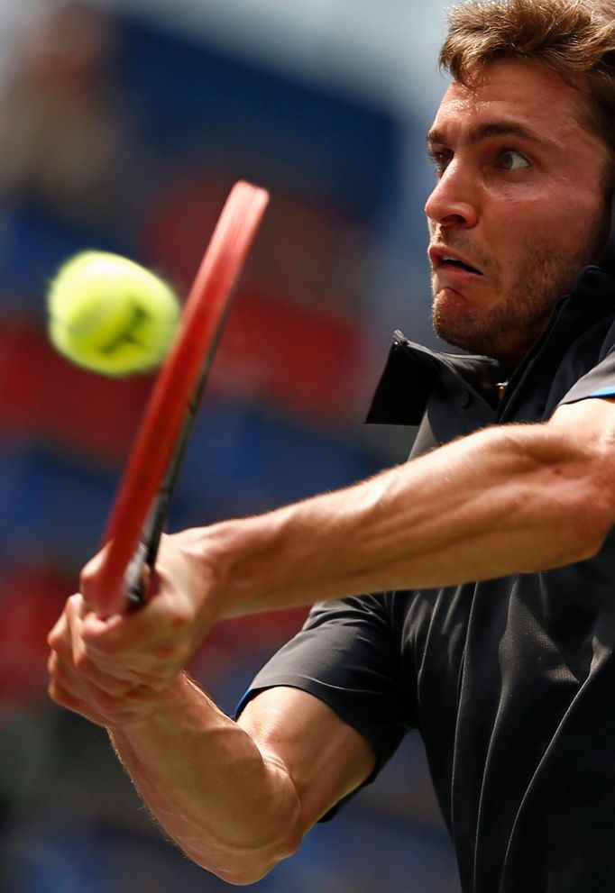 Gilles Simon na turnaji v Šanghaji 2014