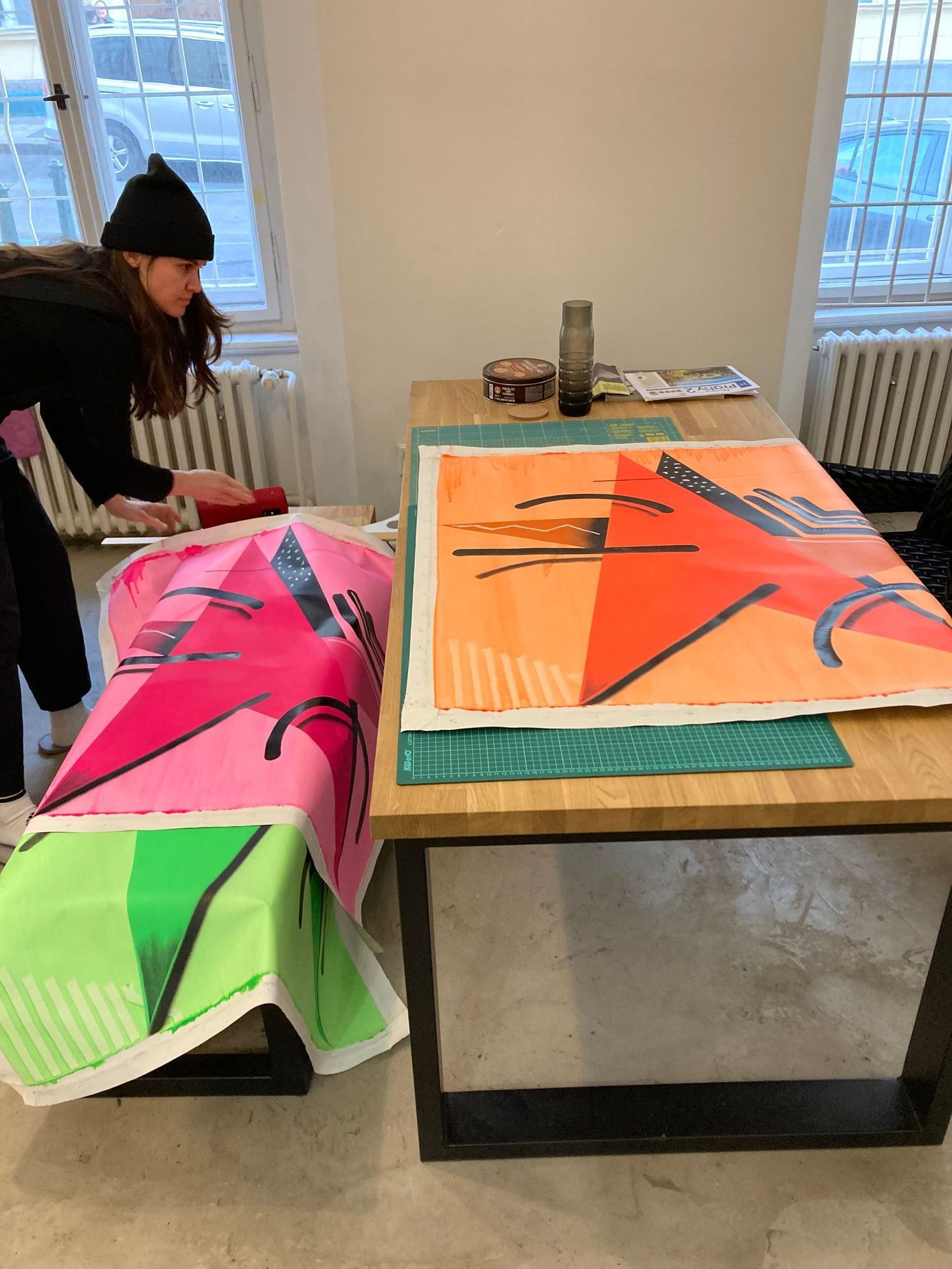 plátna, džísky, móda, umění, denim, výtvor, tvorba, řemeslo, Filip Jeřábek