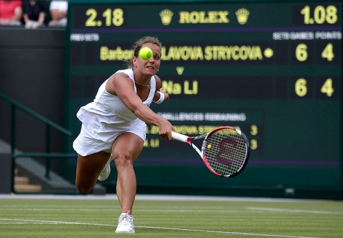 Barbora záhlavová-Strýcová na Wimbledonu 2014