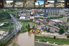 Unikátní srovnání: Tak se Ústí nad Labem vynořilo z vody