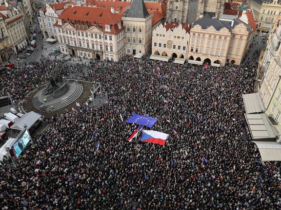 V pondělí se už potřetí na Staroměstském náměstí protestovalo proti jmenování Marie Benešové ministryni spravedlnosti.