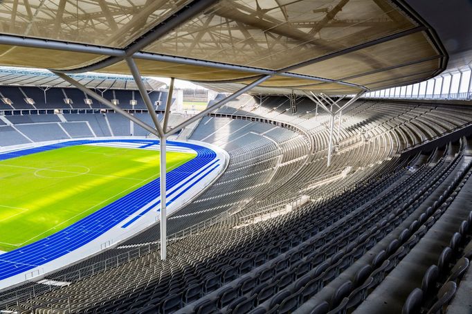 Hitlerův olympijský stadion v Berlíně