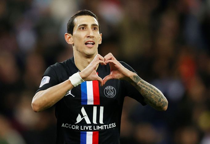 Ángel di María v dresu Paris St. Germain