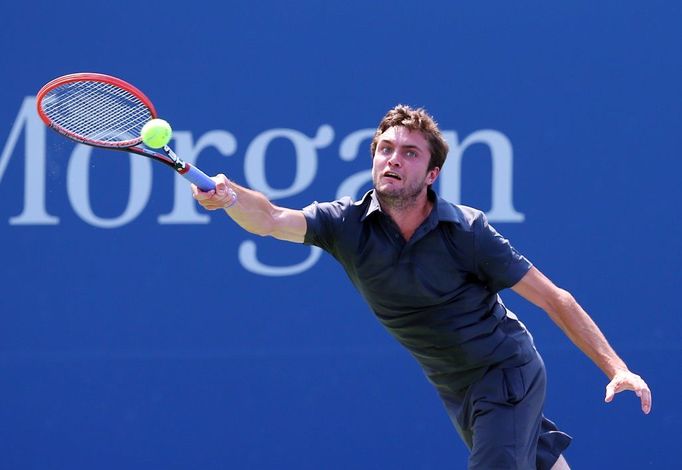 Druhý den US Open 2015 (Gilles Simon)