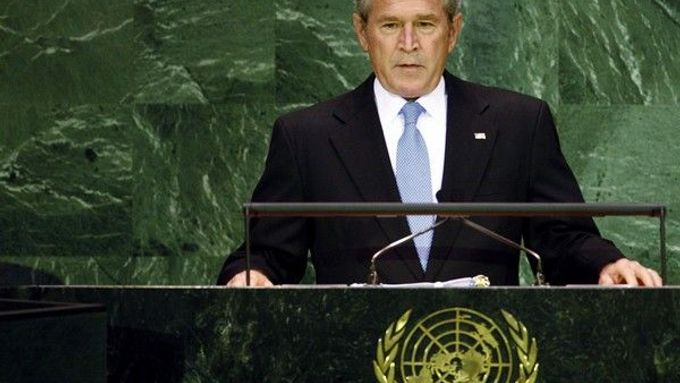 Americký prezident při projevu v OSN