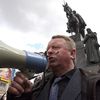 Demonstrace zemědělců v Praze