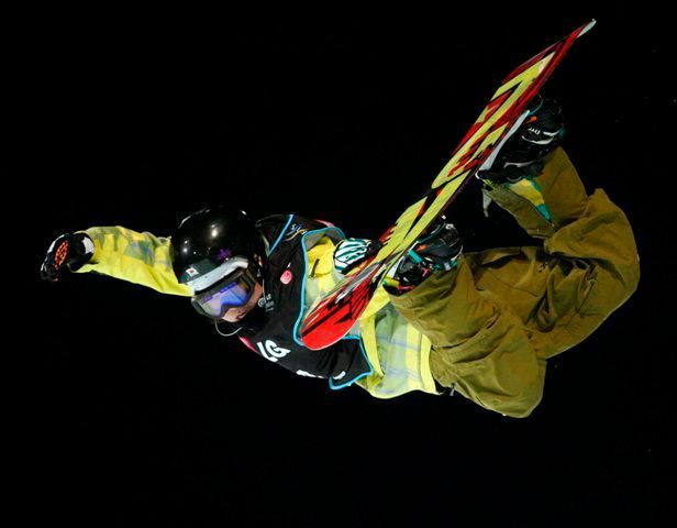Snowboardista Daisuke Murakami