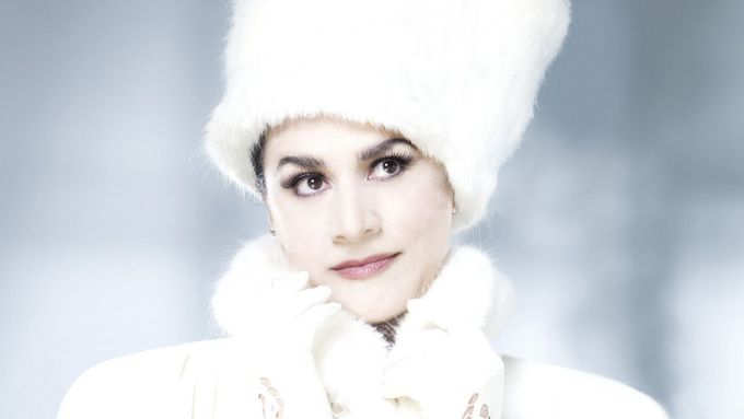 Cecilia Bartoli natáčí pro značku Decca Classics. Na snímku k albu St. Petersburg.