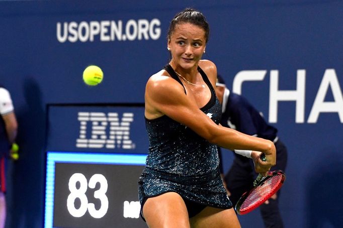 US Open 2018, vedro (Viktoria Kužmová)