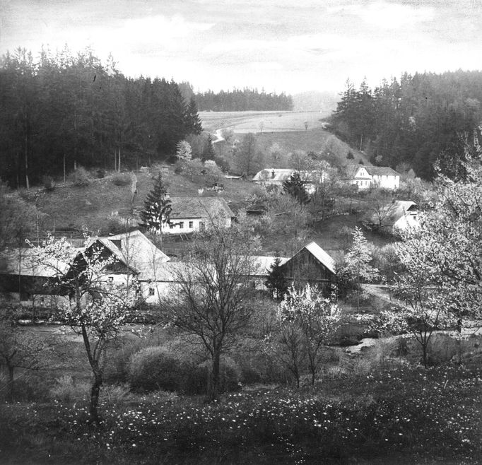 Chudobín - vesnička, jež musela ustoupit Vírské přehradě