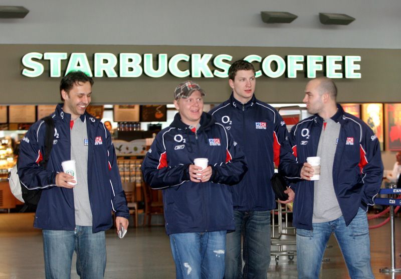 Odlet hokejové reprezentace do Kanady