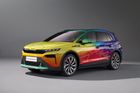 Škoda postavila duhové elektrické auto. Oslavuje jím i jeden ryze český prvek