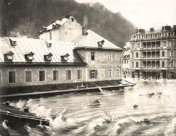 Před 130 lety Karlovy Vary devastovala povodeň, která stála život i slavného starostu.