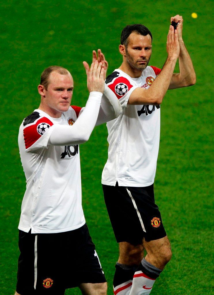 Finále LM Manchester - Barcelona: Giggs a Rooney