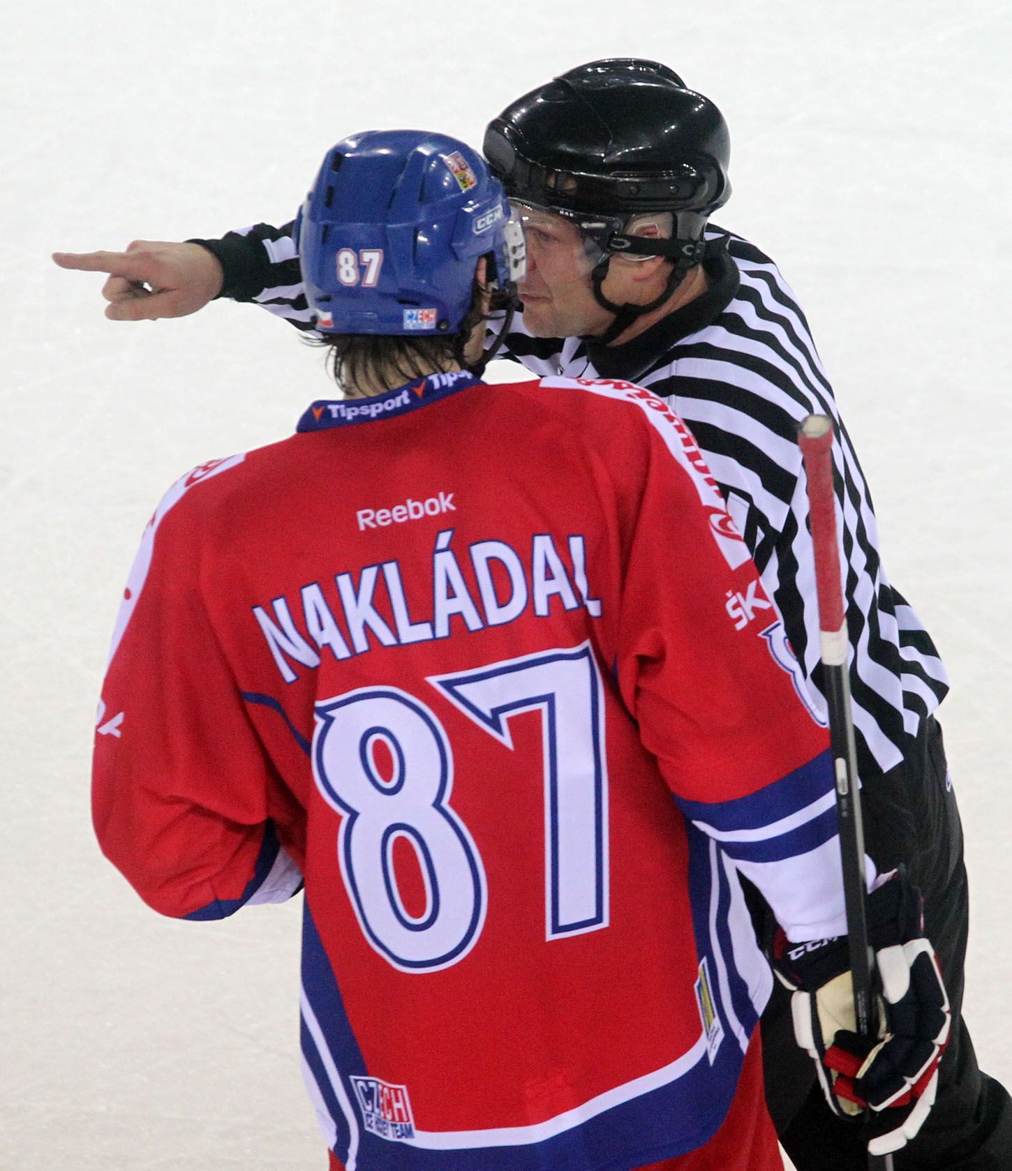 Čeští hokejoví reprezentanti v utkání proti Švédsku na Karjala Cupu 2012.
