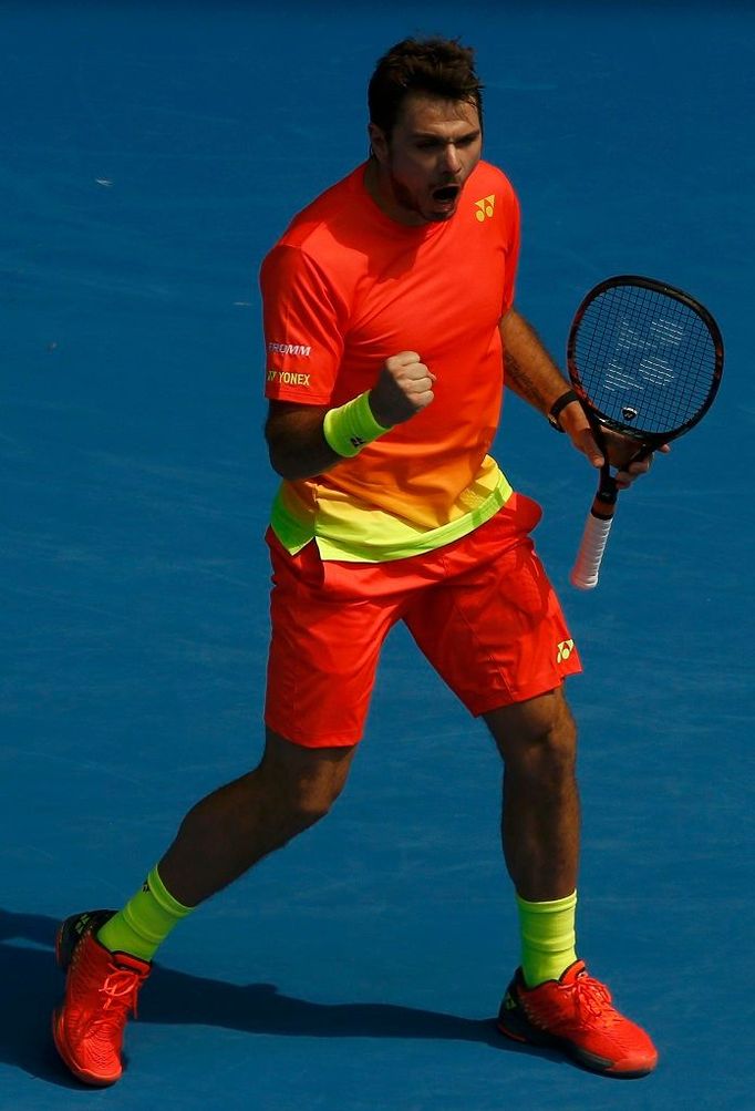 Osmý den Australian Open (Stan Wawrinka)