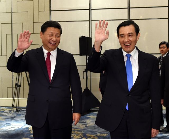 Prezidenti Číny a Tchajwanu