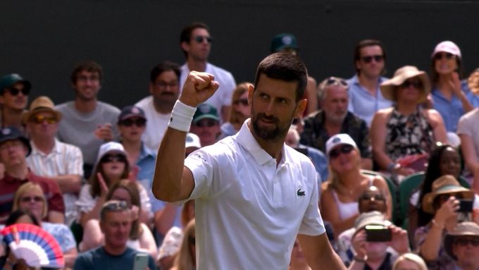 Čtvrtý den Wimbledonu: Djokovič, Rybakina a Sinner vyhráli, zatímco Draper vypadl z turnaje