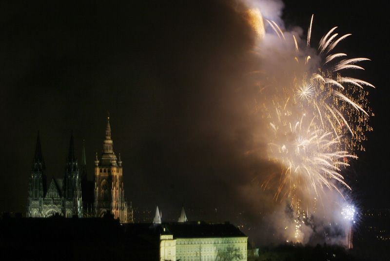 Nový rok 2008: Praha