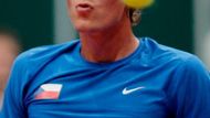 Tomáš Berdych si proti Monacovi vybral černý den, ale dokázal se nakonec zmobilizovat.