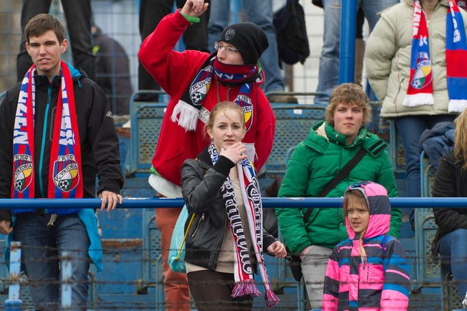 SL, Baník-Plzeň: fanoušci Plzně