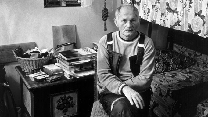 Bohumil Hrabal na snímku z roku 1984.