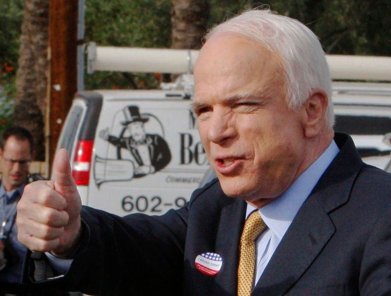 John McCain odvolil