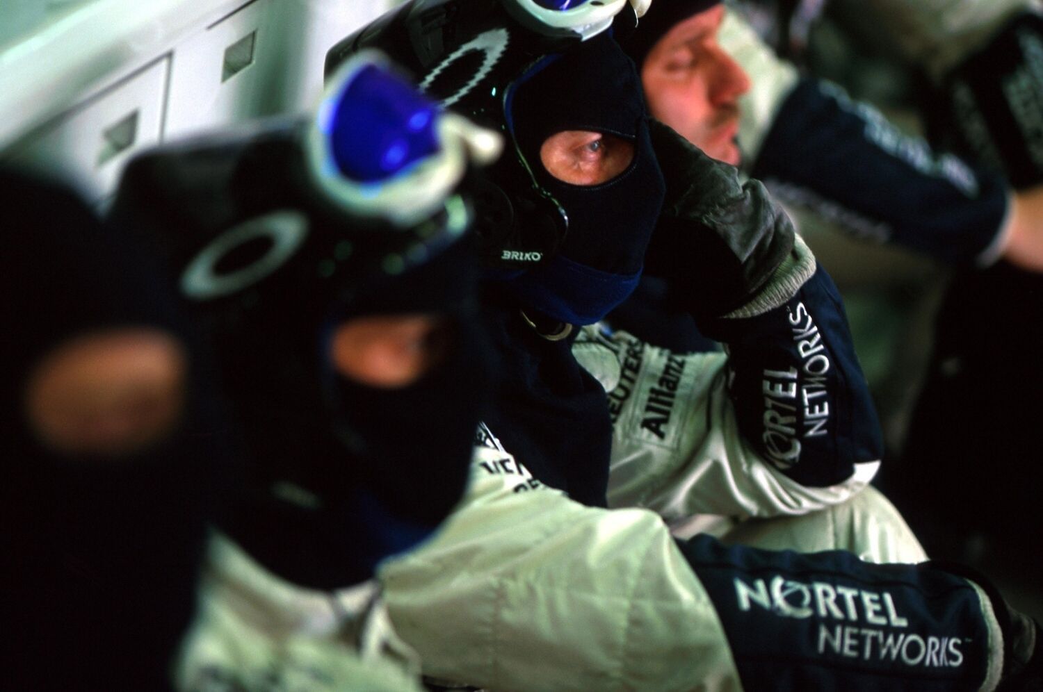 Williams, helmy mechaniků