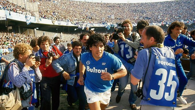 Maradona hrál za SSC Neapol v letech 1984 až 1991.
