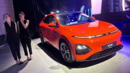 Menší SUV G6, obě auta se ukázala na premiéře v pražském Doxu.