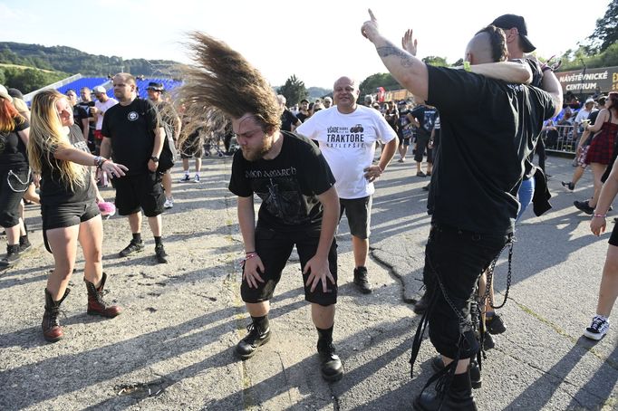 Snímek z festivalu Masters of Rock.