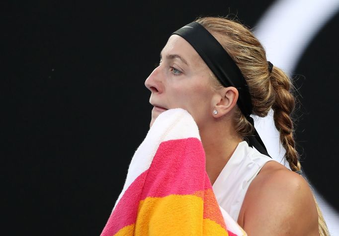 Petra Kvitová ve finále Australian Open 2019.