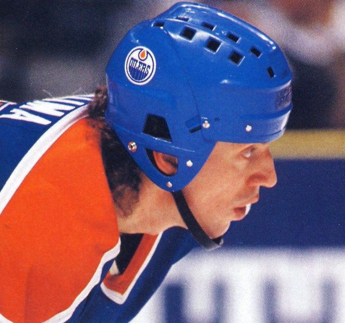 Petr Klíma v dresu Edmontonu Oilers