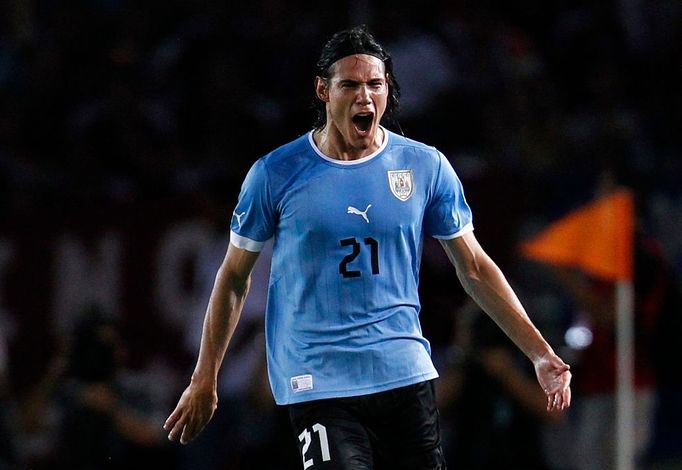 Uruguayský fotbalista Edinson Cavani.