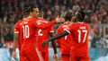 Liga mistrů 2022/23, Bayern - Plzeň: Leroy Sané a Sadio Mané slaví gól na 4:0