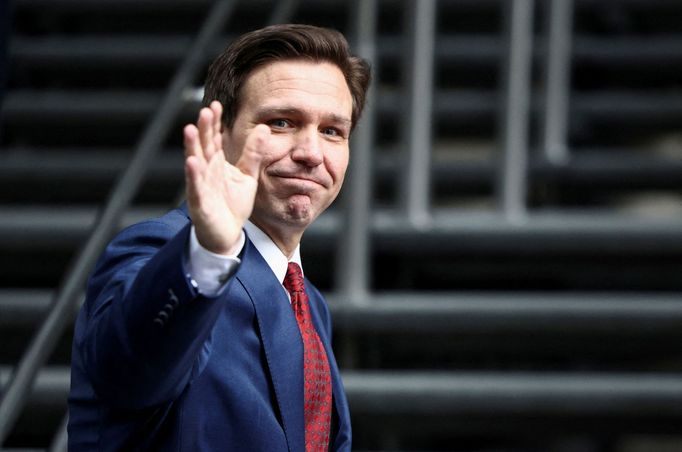 Floridský guvernér Ron DeSantis.