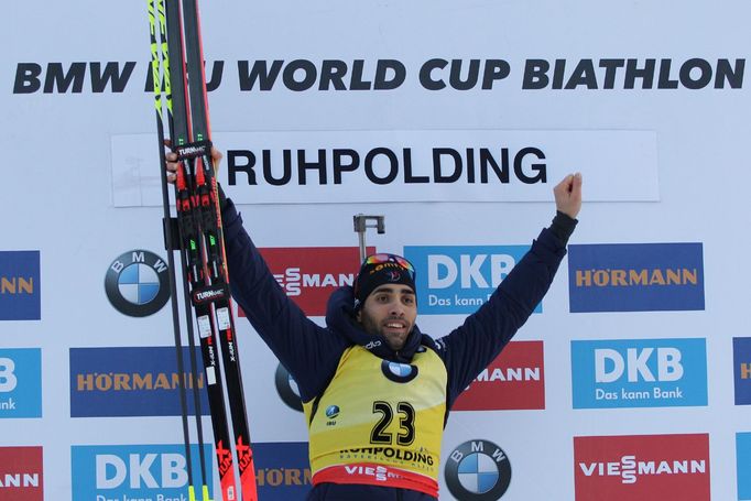 SP Ruhpolding 2018, 20 km M: Martin Fourcade