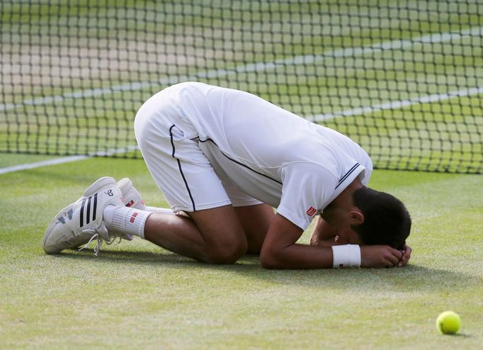 Novak Djokovič na Wimbledonu 2014