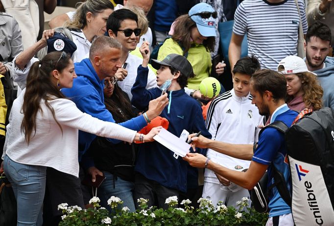 French Open 2022, 3. den (Daniil Medveděv)