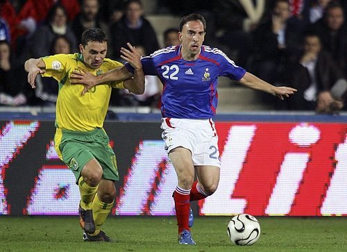 Francie - Litva: Ribéry a Ksanavicius