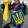 Rok od vpádu Ruska na Ukrajinu, ake v Praze na Letné, u ruské ambasády a ukrajinské ambasády