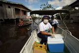 V Brazílii očkování nezastaví ani stoupající hladina vod a hrozící záplavy.